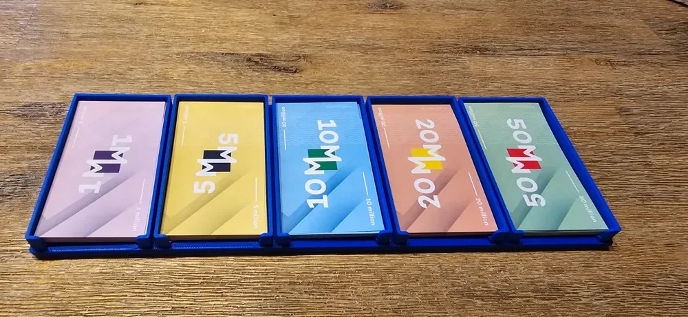 Banco de juego de mesa Superclub / porta dinero, vista 1