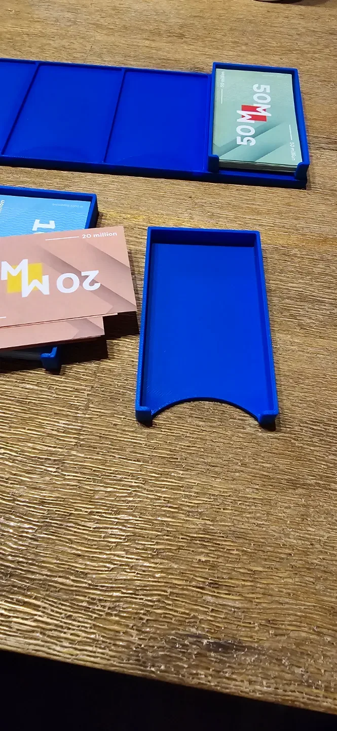 Banco de juego de mesa Superclub / porta dinero, vista 3