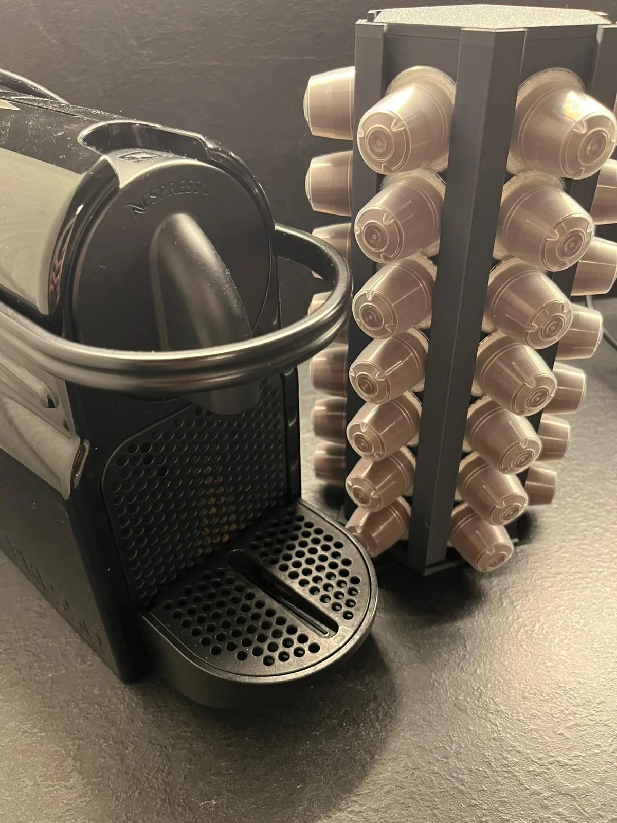 Torre Nespresso v2 para impresión 3D, vista 2