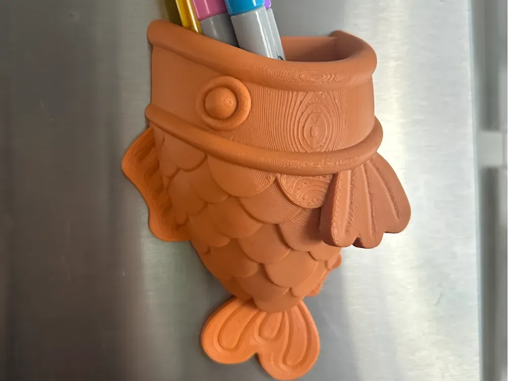 Taza magnética para helado Taiyaki, vista 1