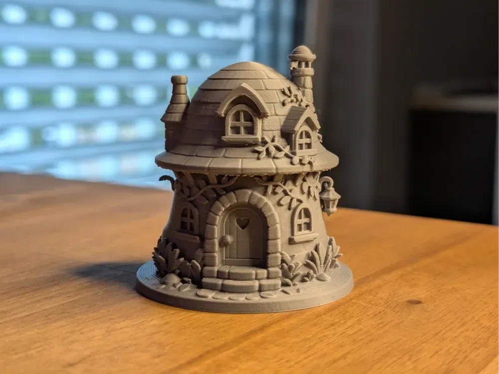 Cabaña de hadas Ivy Lantern | Casa de hadas en miniatura, vista 1