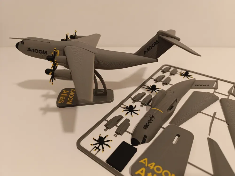 Tarjeta del kit del avión Atlas A400M, vista 2