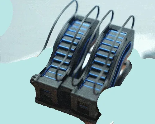 Escalera mecánica ultramini diseñada para boquillas de 0,2 mm, vista 3