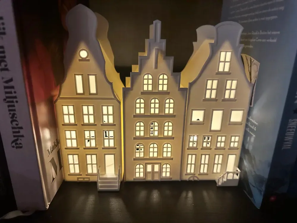Casas del canal de Ámsterdam – Juego de velas, vista 2