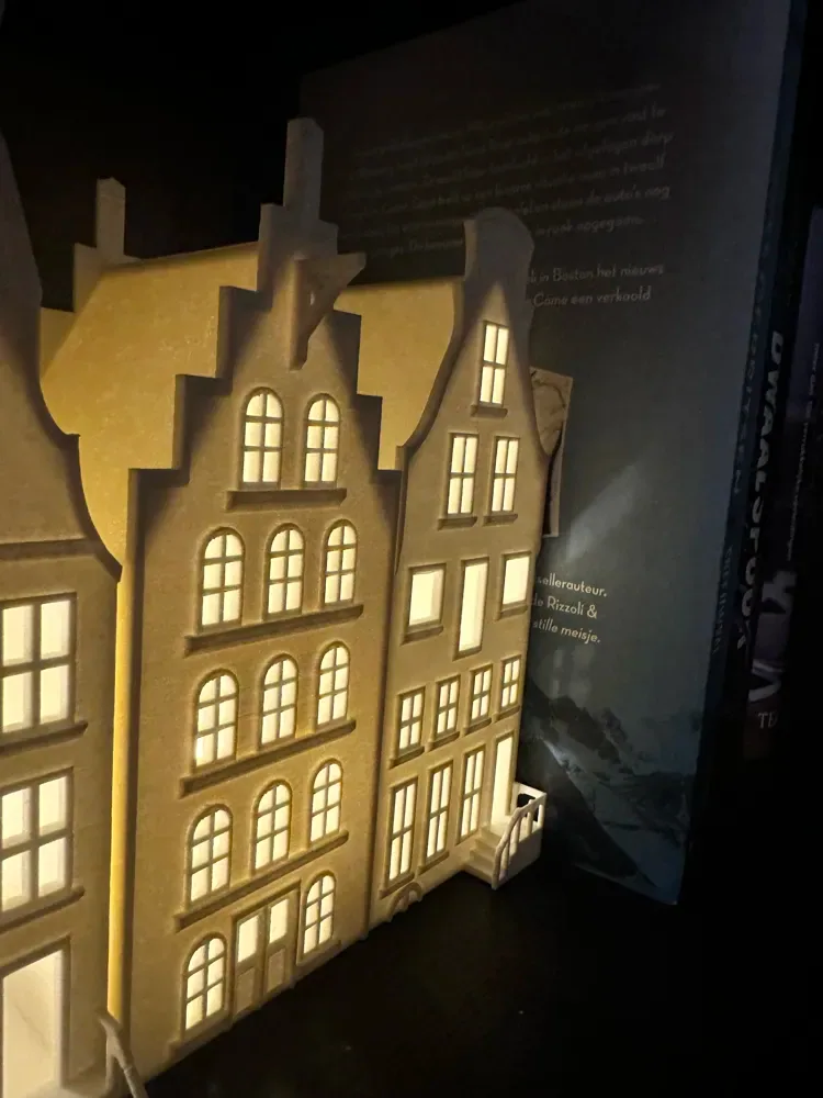 Casas del canal de Ámsterdam – Juego de velas, vista 3