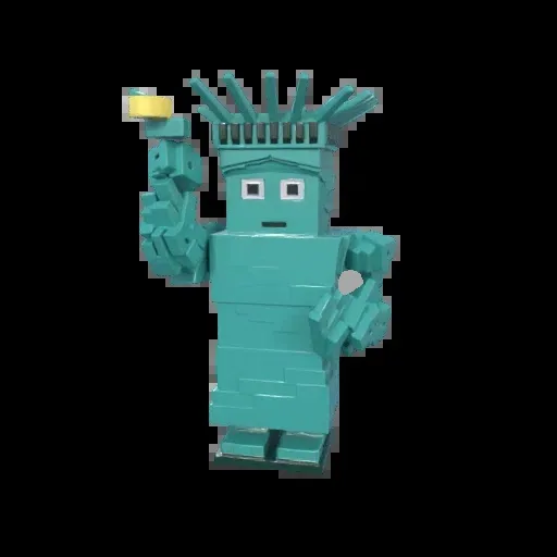 Statutino Libertino Roba una leyenda de Roblox Brainrot, vista 2