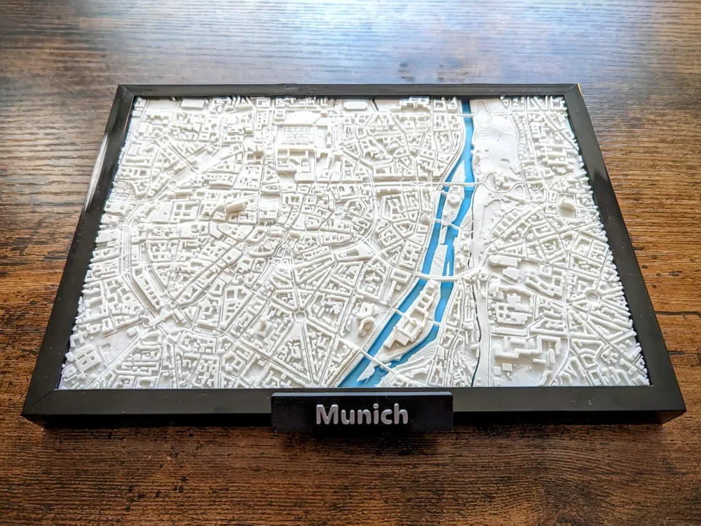 Munich Alemania Miniatura 3D, vista 1