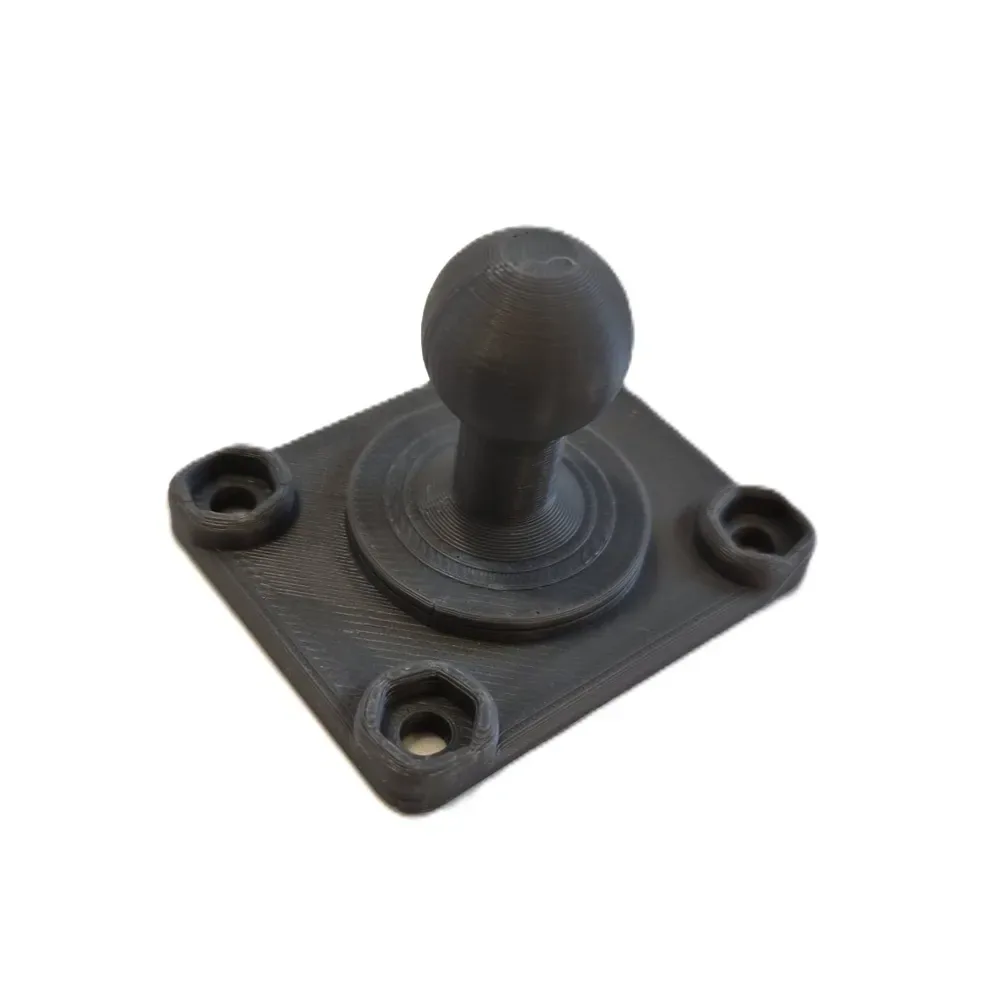 Soporte de bola reforzado de 15, 17, 20 mm, AMPS 30×38 mm, vista 2