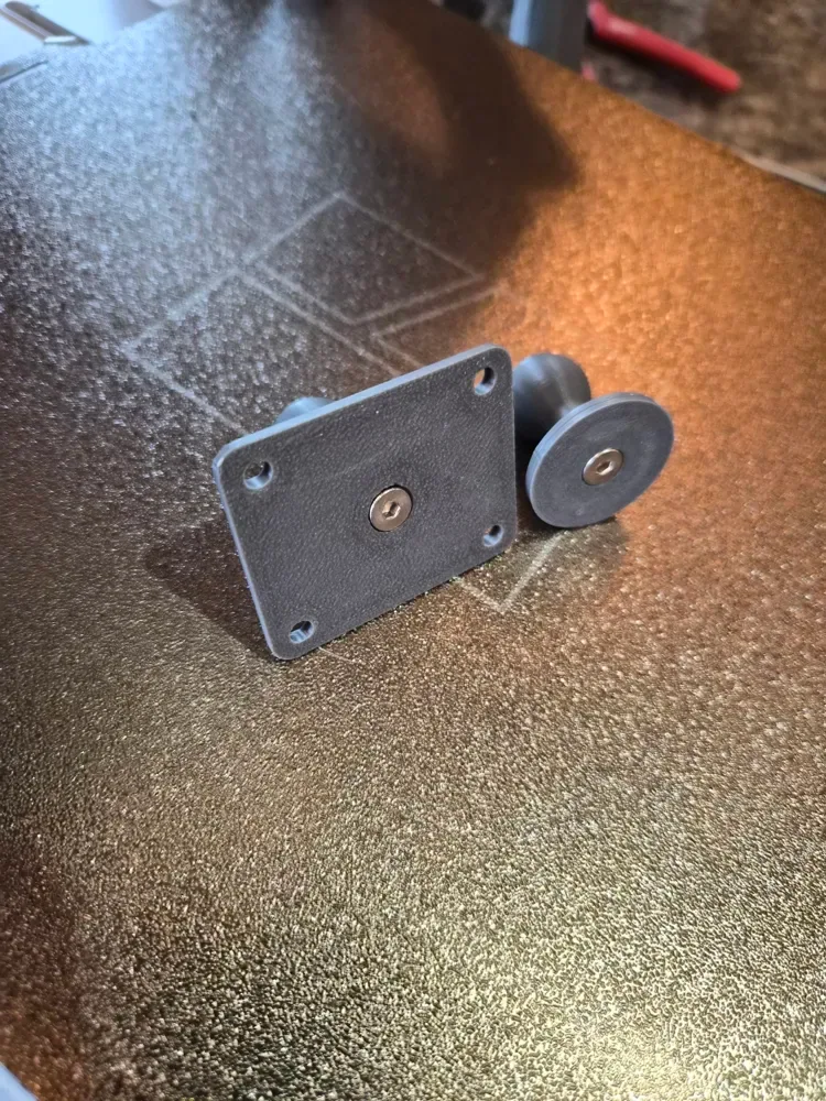 Soporte de bola reforzado de 15, 17, 20 mm, AMPS 30×38 mm, vista 3