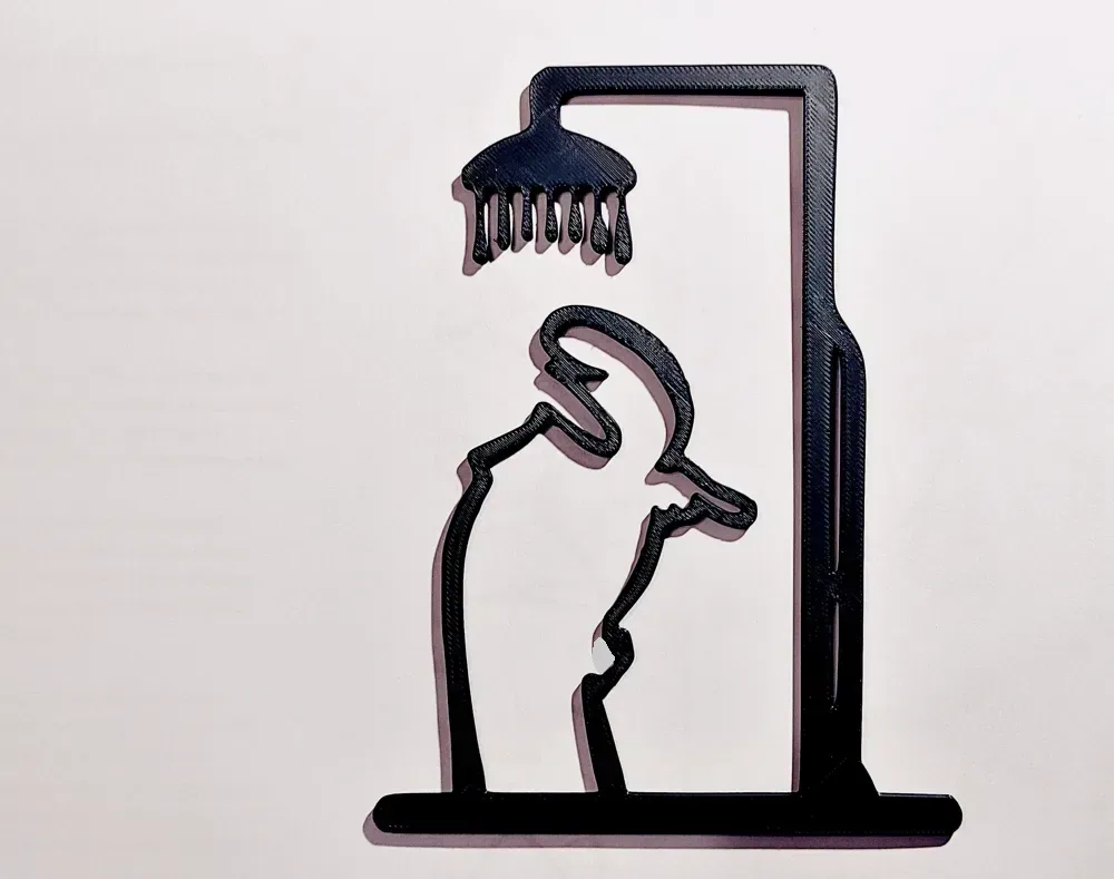 Divertido Colgador de Puerta “Ducha” – La Linea Balum 123, vista 3