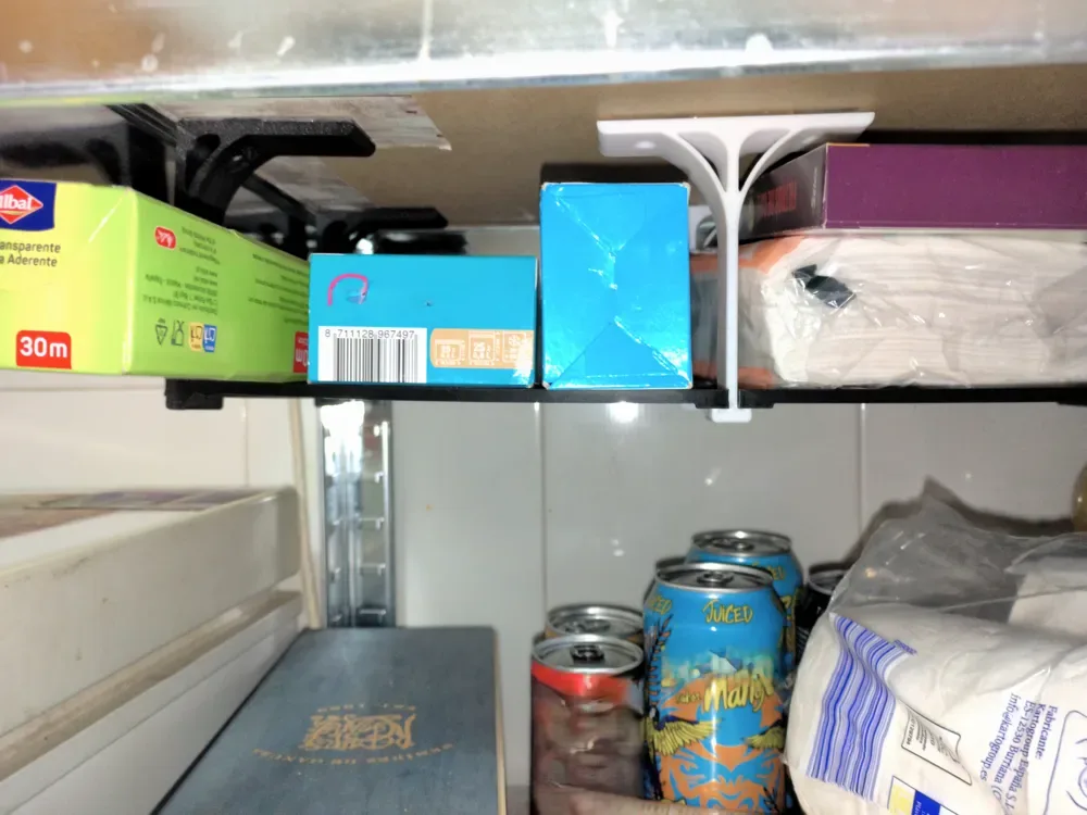Estante organizador flotante expandible V1 para impresión 3D, vista 1