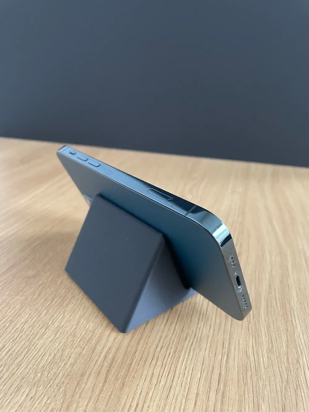 Soporte para teléfono para impresión 3D, vista 3