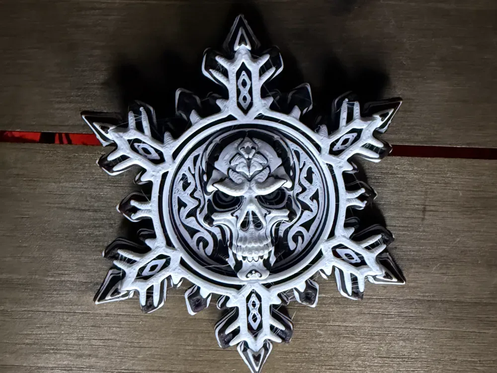 El sello del Clamaescarcha - Pila de colores SkullFlake, vista 1