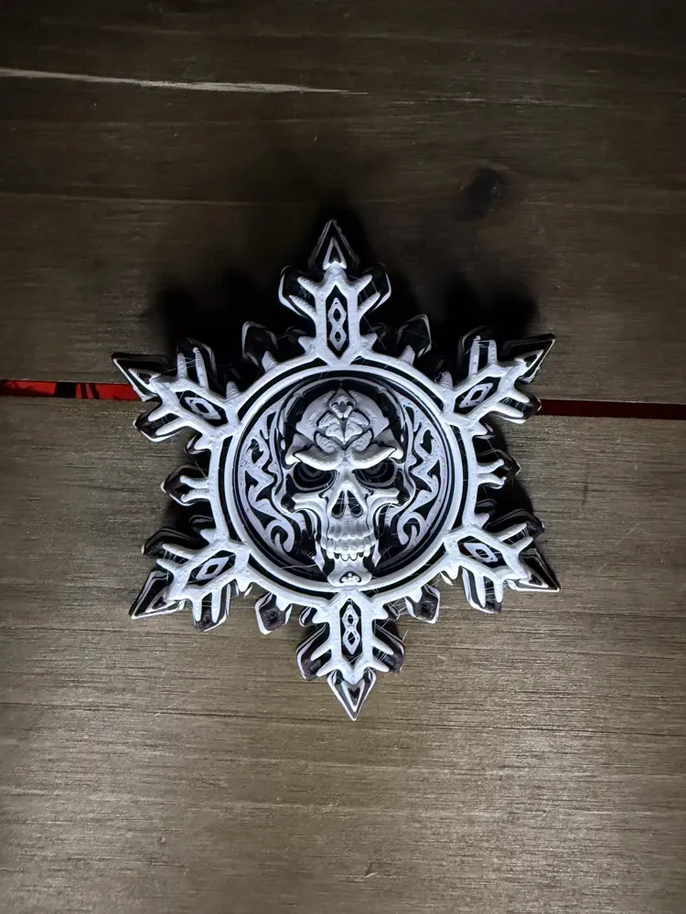 El sello del Clamaescarcha - Pila de colores SkullFlake, vista 2