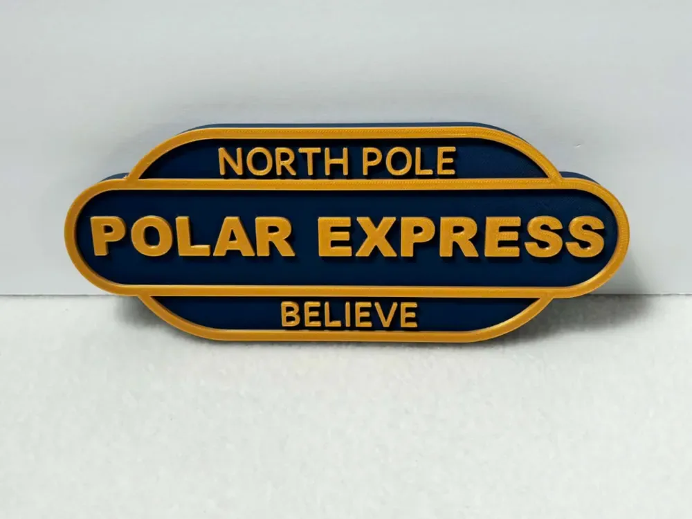 Señal Polar Express (2 versiones), vista 1
