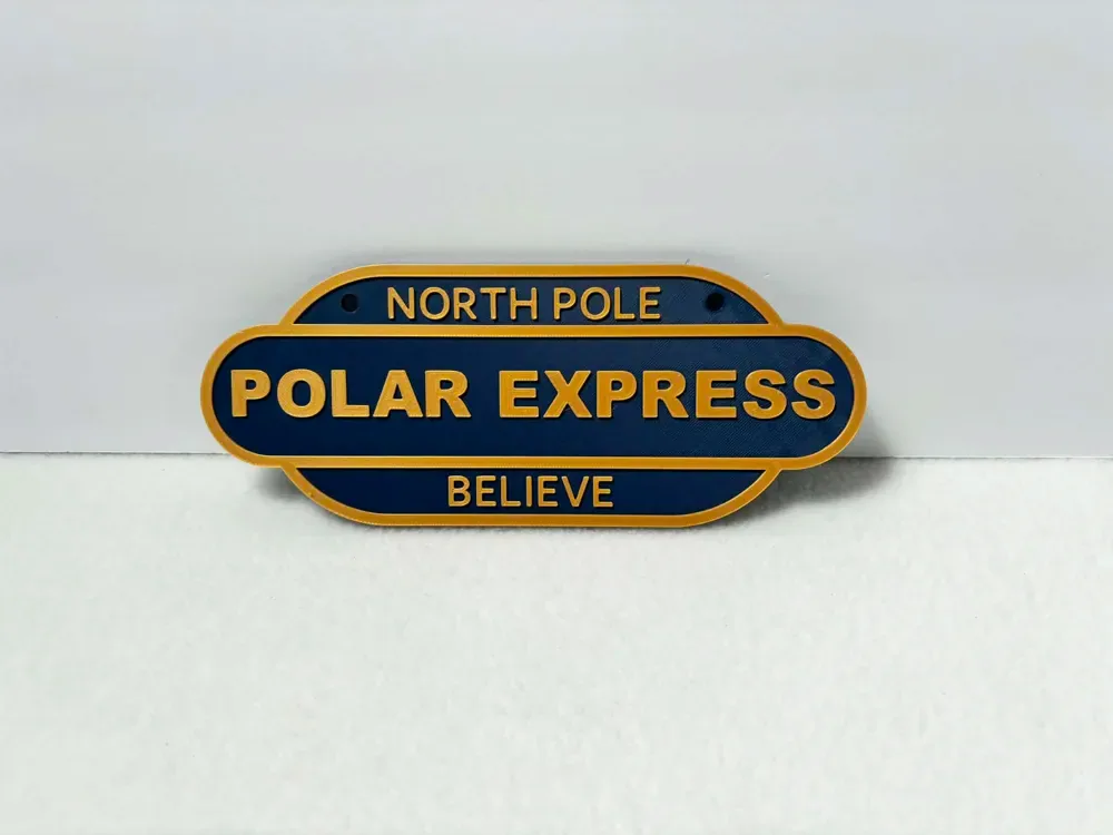 Señal Polar Express (2 versiones), vista 3
