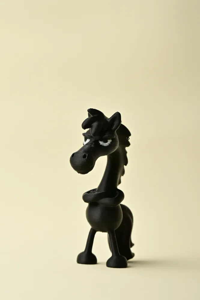 Caballo oscuro elegido, vista 3