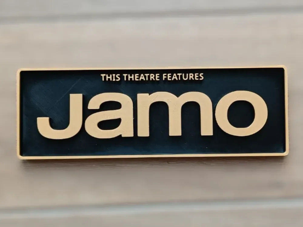 Placa Logo Jamo homecinema,sl, vista 1