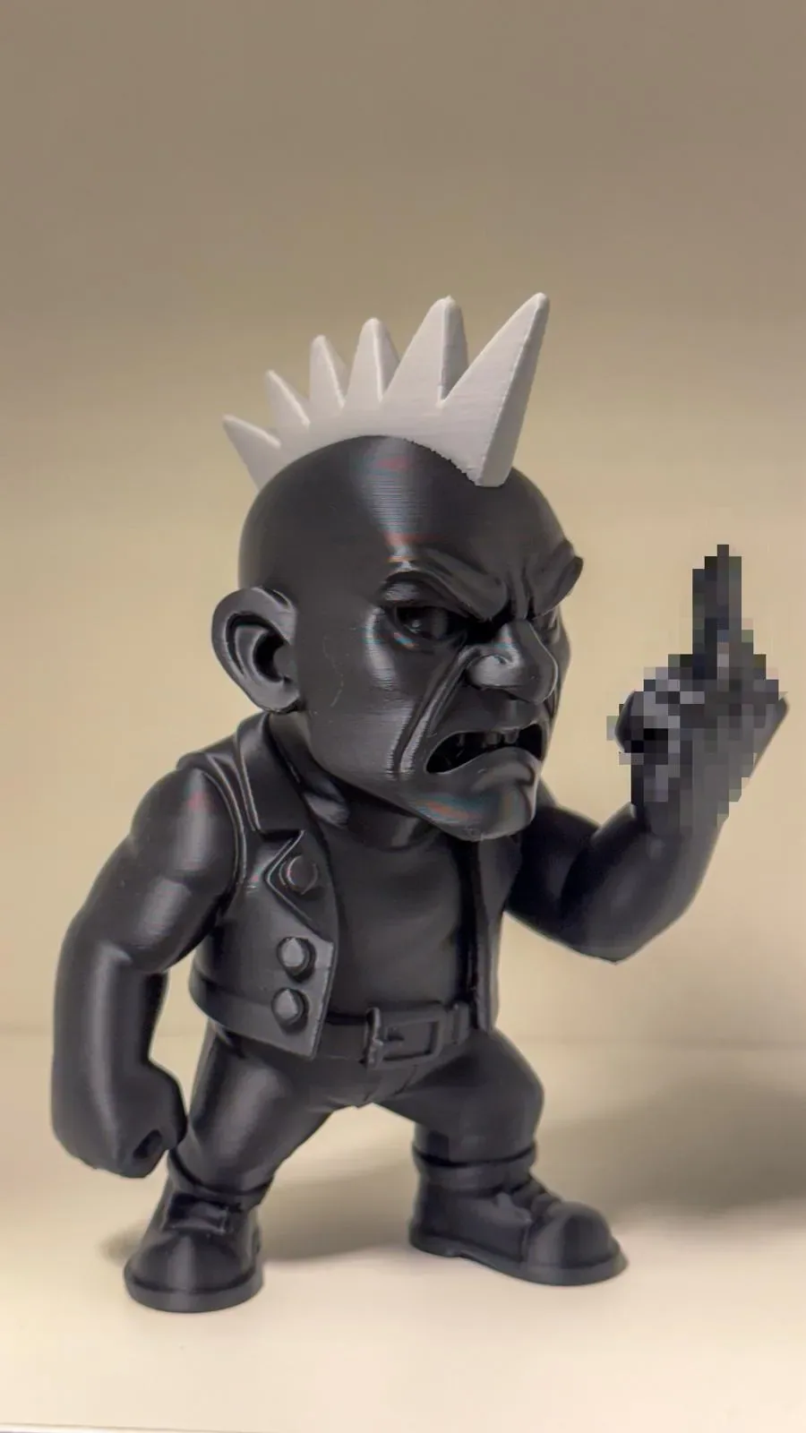 Punk enojado, vista 2