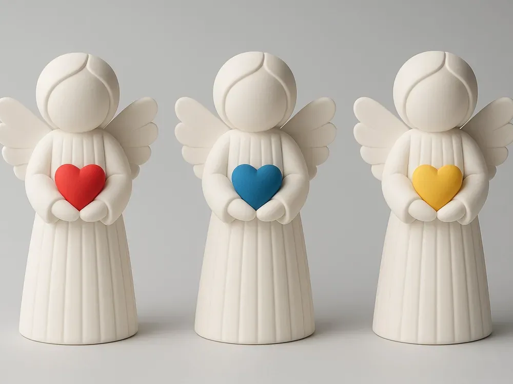 Angelito con Corazón, vista 1