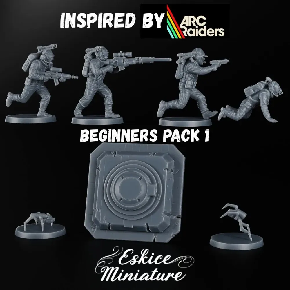 PAQUETE PARA PRINCIPIANTES 1: inspirado en ARC Raiders, vista 3