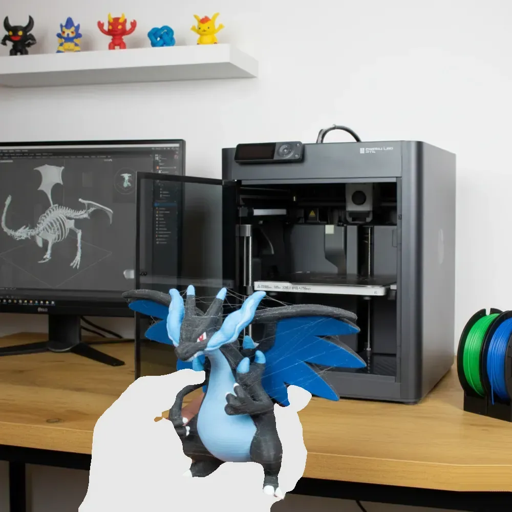 Pokémon Mega Charizard X, vista 2