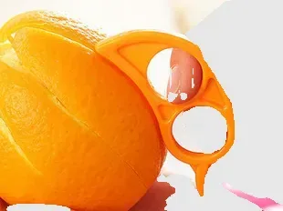 ¡¡Artefacto de peladura de naranja!! Gadget pelador de naranjas solo 3g!! para impresión 3D, vista 1