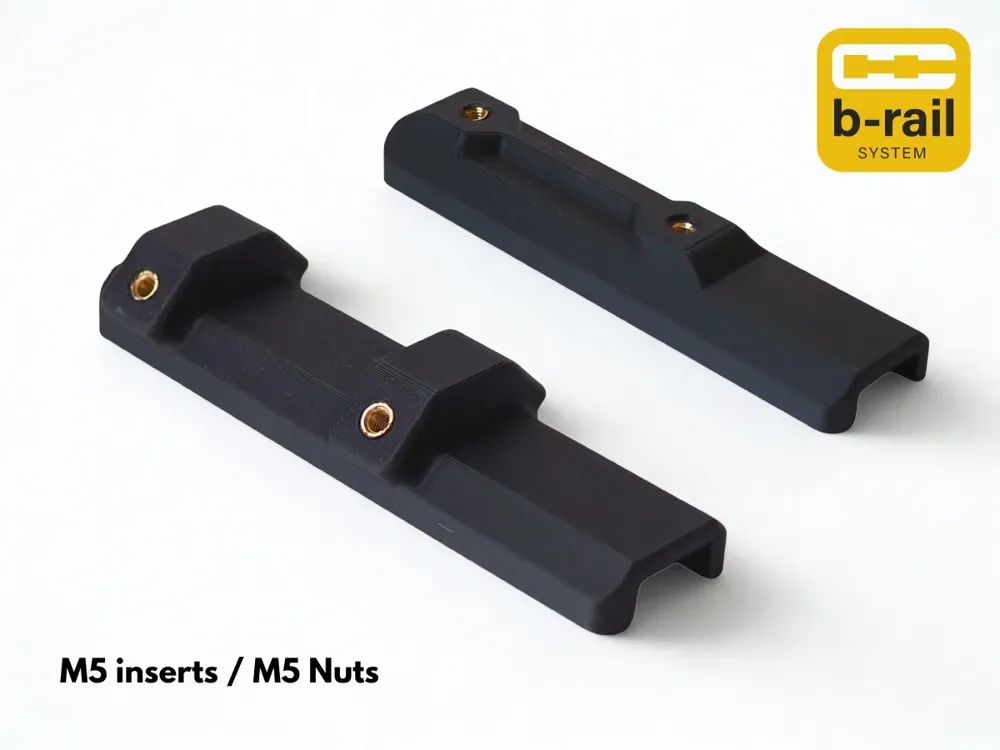 Adaptadores de punto de montaje – Sistema B-RAIL para impresión 3D, vista 1