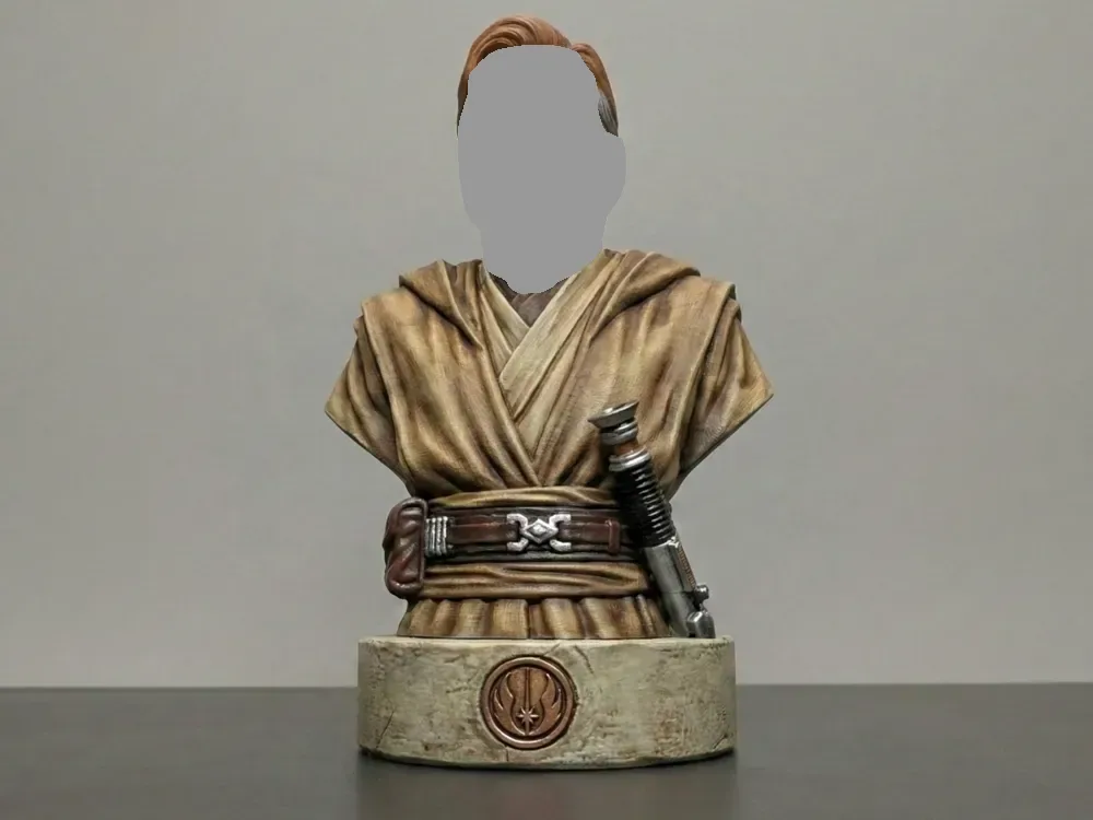 Busto Jedi de Obi-Wan Kenobi - Un coleccionable de Star Wars, vista 1