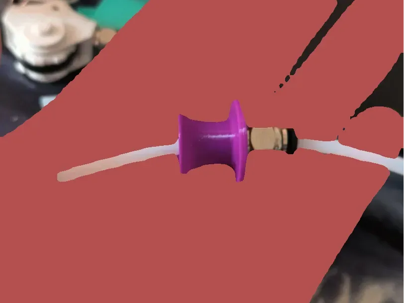 Conector neumático con boca acampanada, fondo engrosado, sellado mejorado, PC4-M6, vista 1