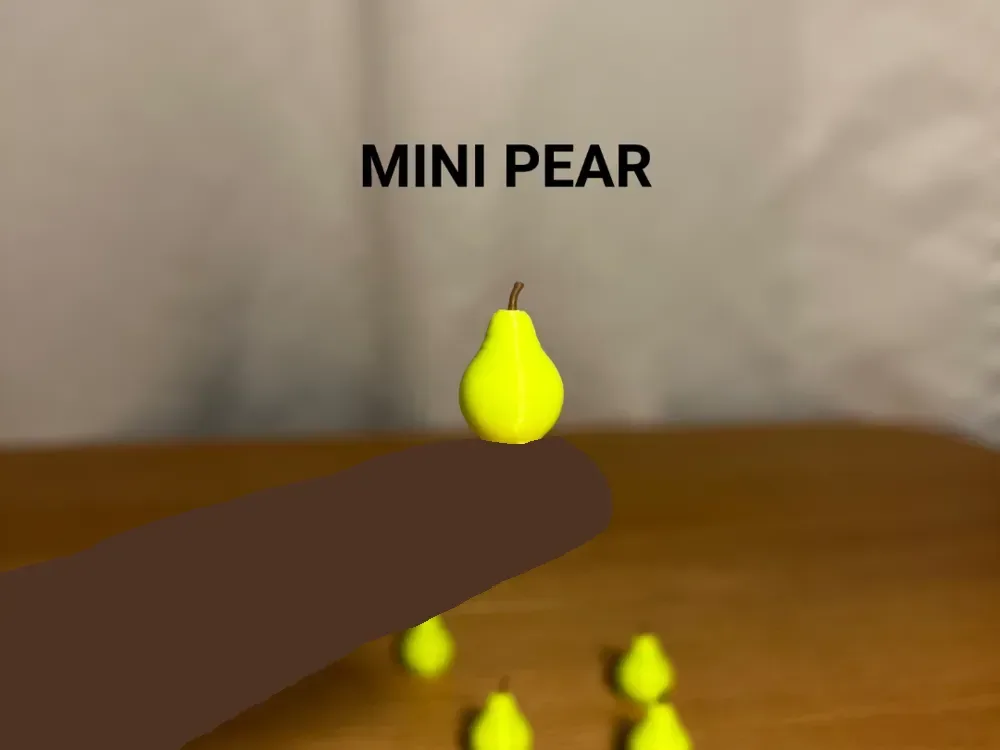 Mini pera, vista 1