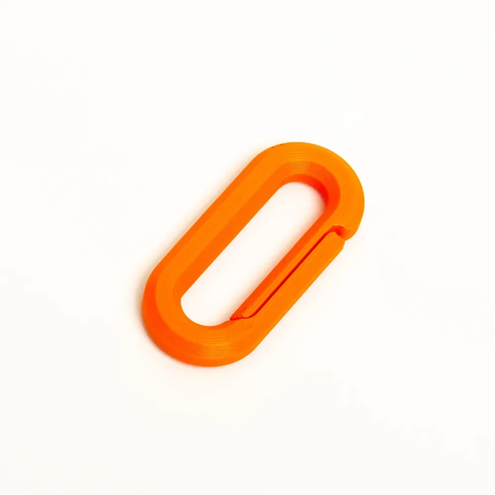 Mosquetón EDC minimalista, vista 3