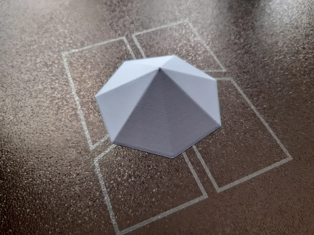 <BSG> PIRÁMIDE SEPTAGONAL, vista 2