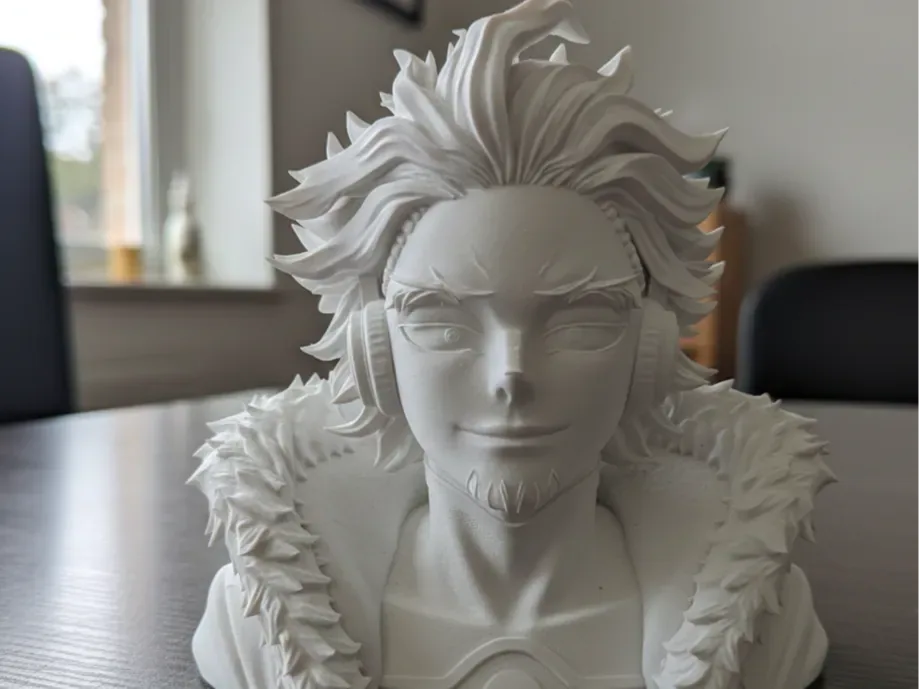 My Hero Academy Keigo Takami Busto 3DPrint Modelo130, vista 1