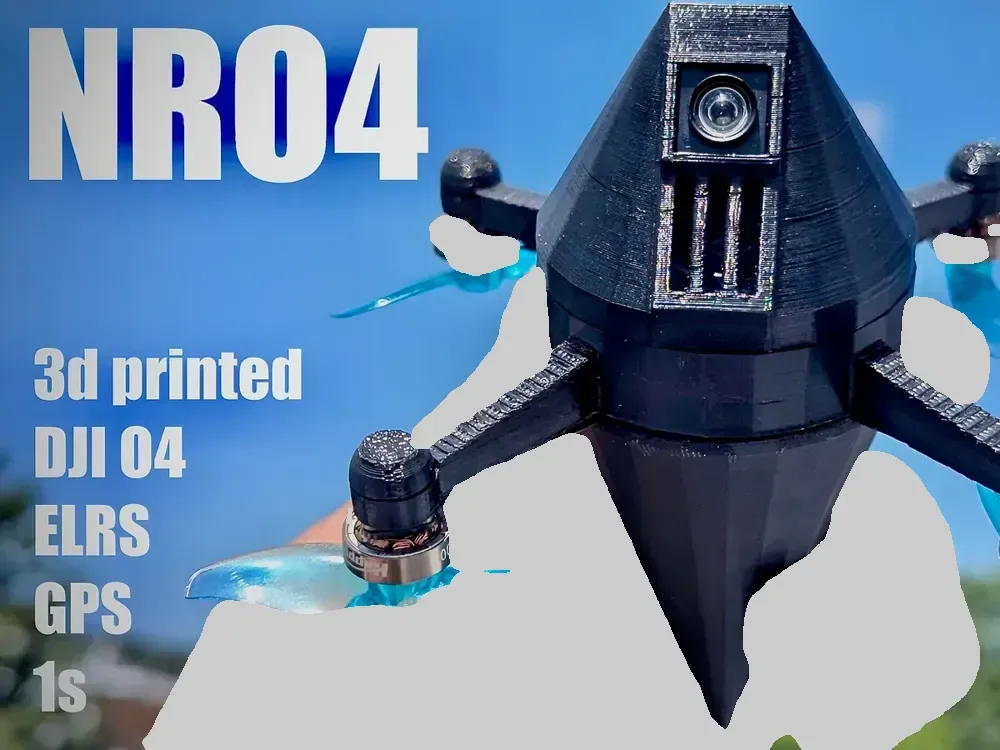 NRO4 - Dron Nano Rocket FPV con DJI O4, vista 1