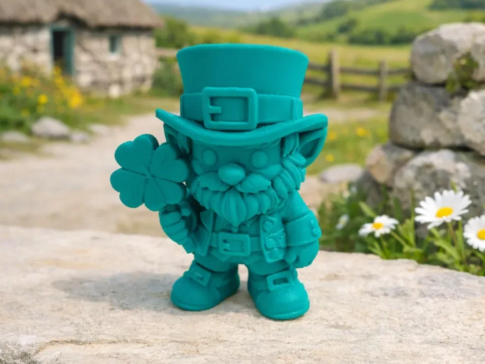 Duende de hoja de trébol del cazador afortunado, vista 1