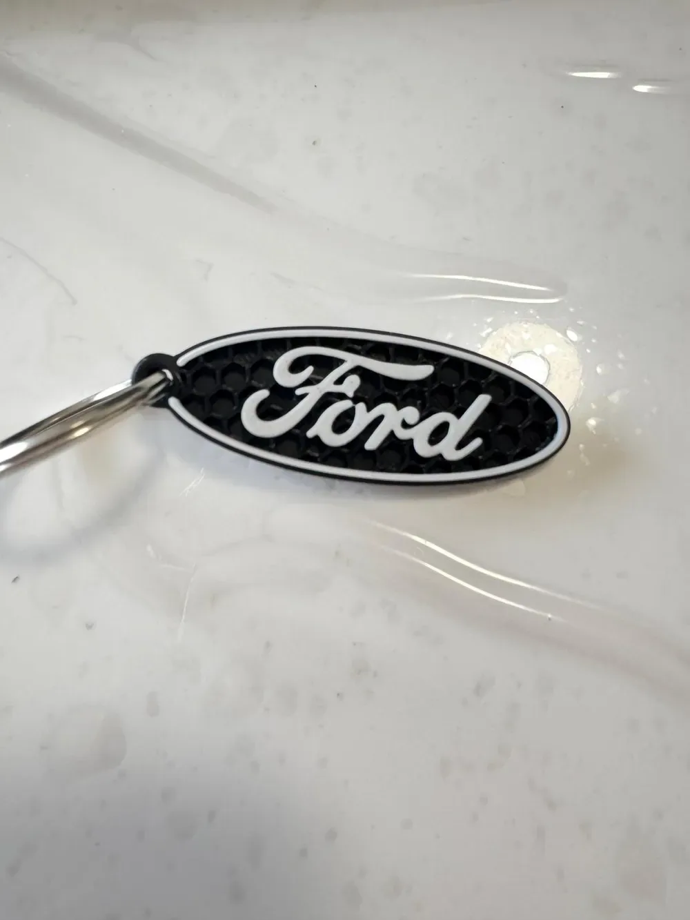 Llavero Ford sin AMS, vista 3