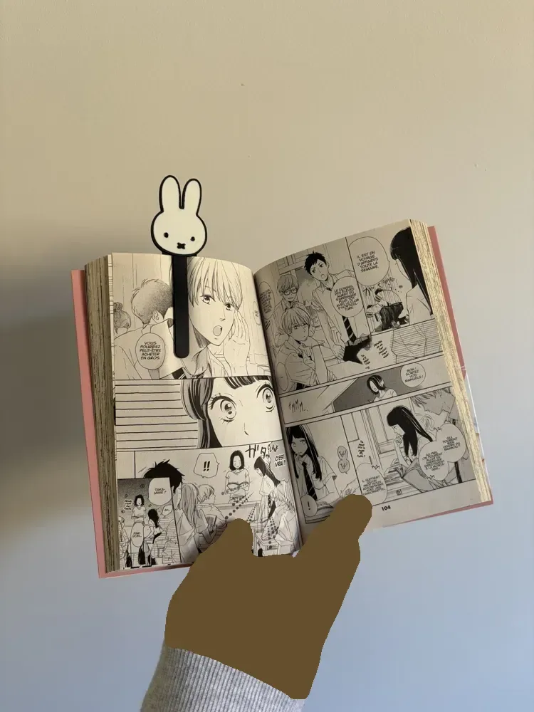 Marcador de Miffy, vista 2