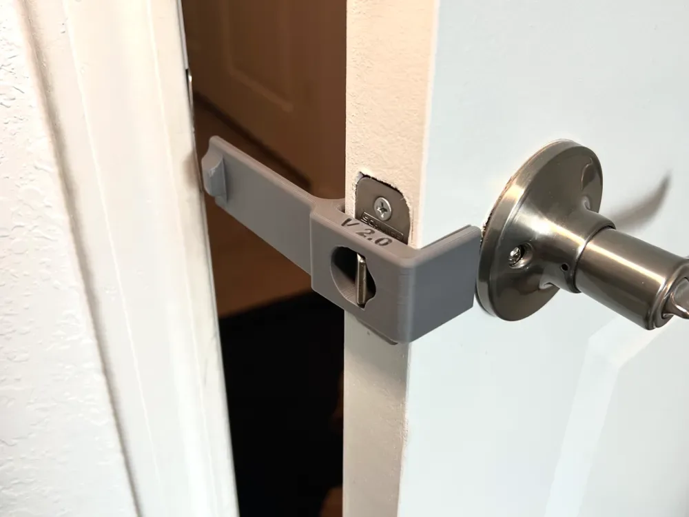 Tope de espacio para puerta: protector de espacio para impresión 3D, vista 1