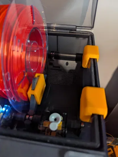 Guía AMS para impresión 3D, vista 3