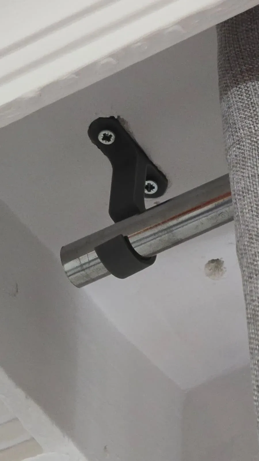 Soporte de cortina para impresión 3D, vista 2