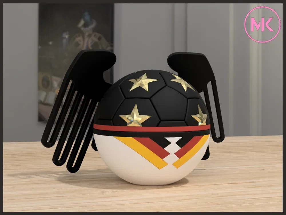 Balón de fútbol – Selección alemana, vista 1