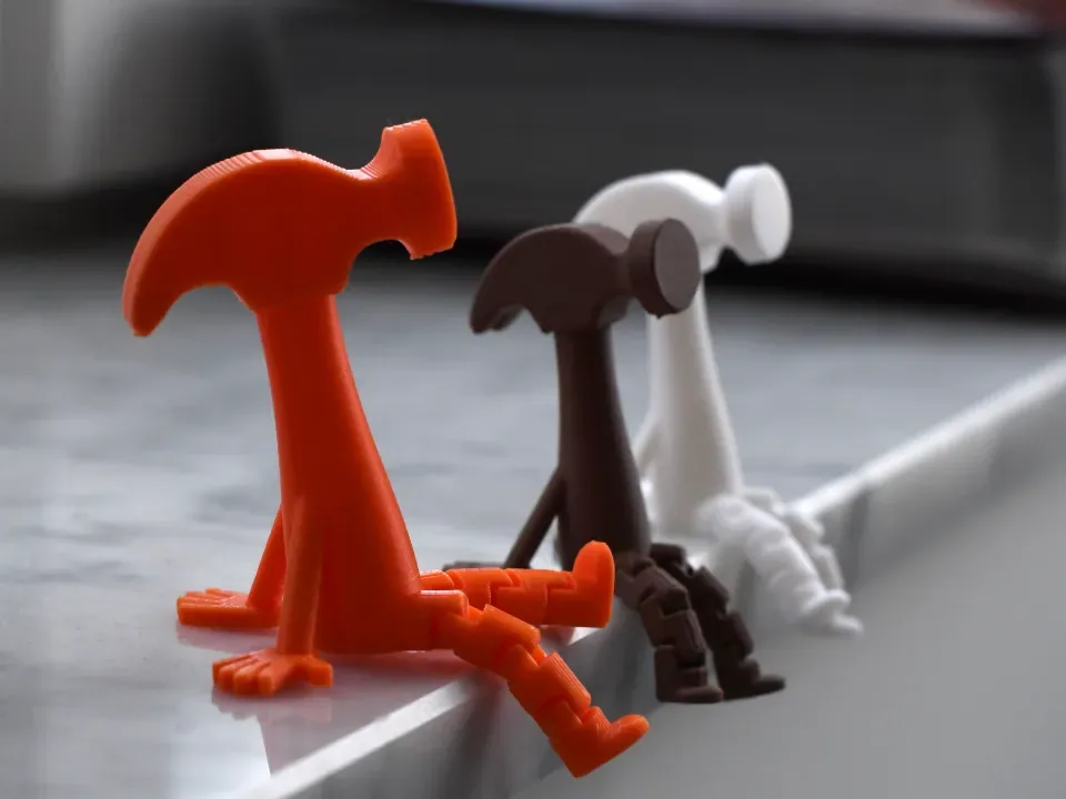 Hammer Homie - Figura Mini Martillo Articulada, vista 1
