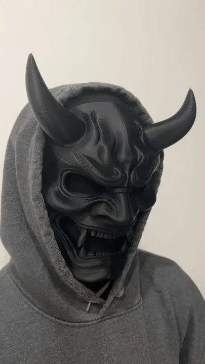 Colección de máscaras portátiles | Máscara Oni (actualizada), vista 2