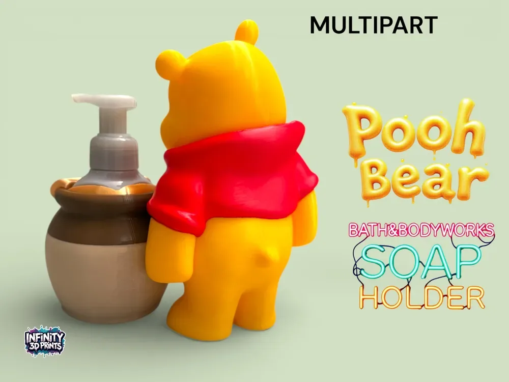 MULTIPARTE - POOH HUNNY POT - BAÑO Y CARROCERÍA, vista 3