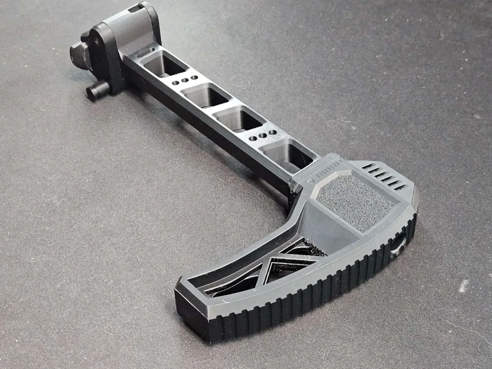 Culata plegable fija Airsoft de pórtico personalizada, vista 1