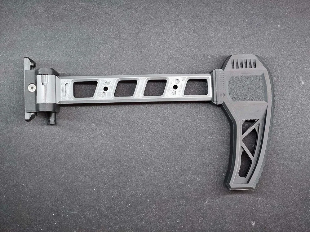 Culata plegable fija Airsoft de pórtico personalizada, vista 2