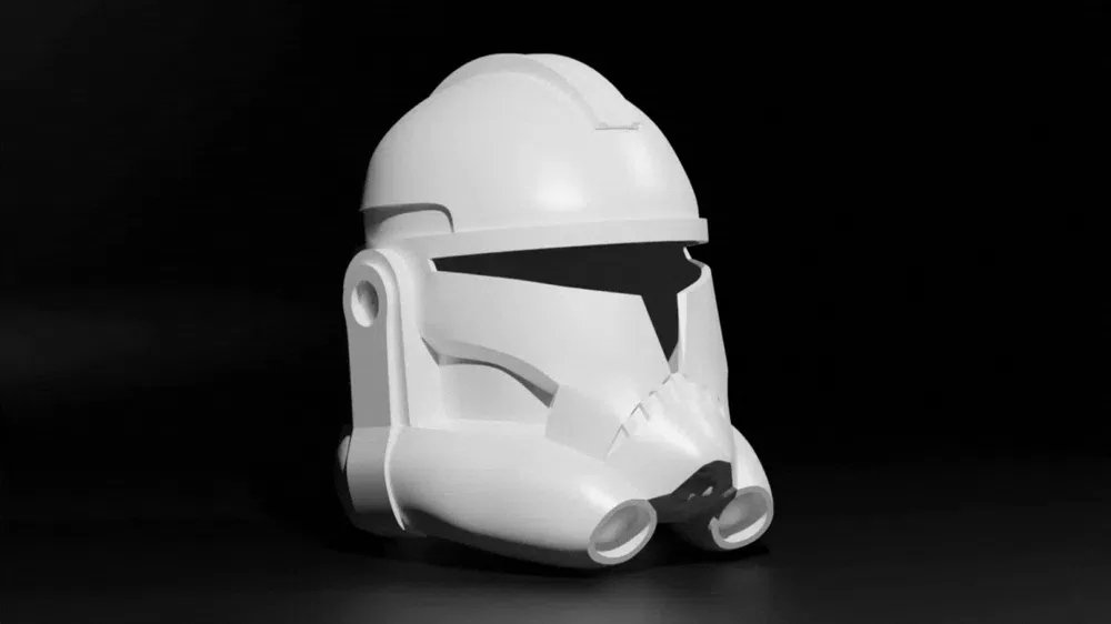 Casco del Capitán Rex (versión portátil), vista 1