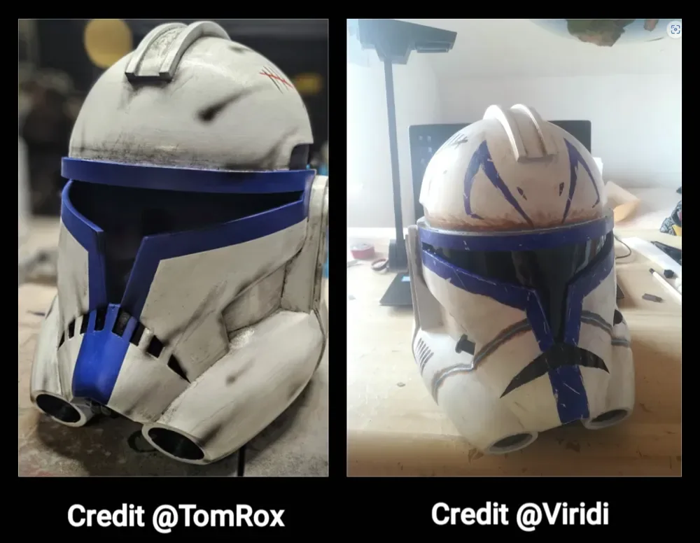 Casco del Capitán Rex (versión portátil), vista 3