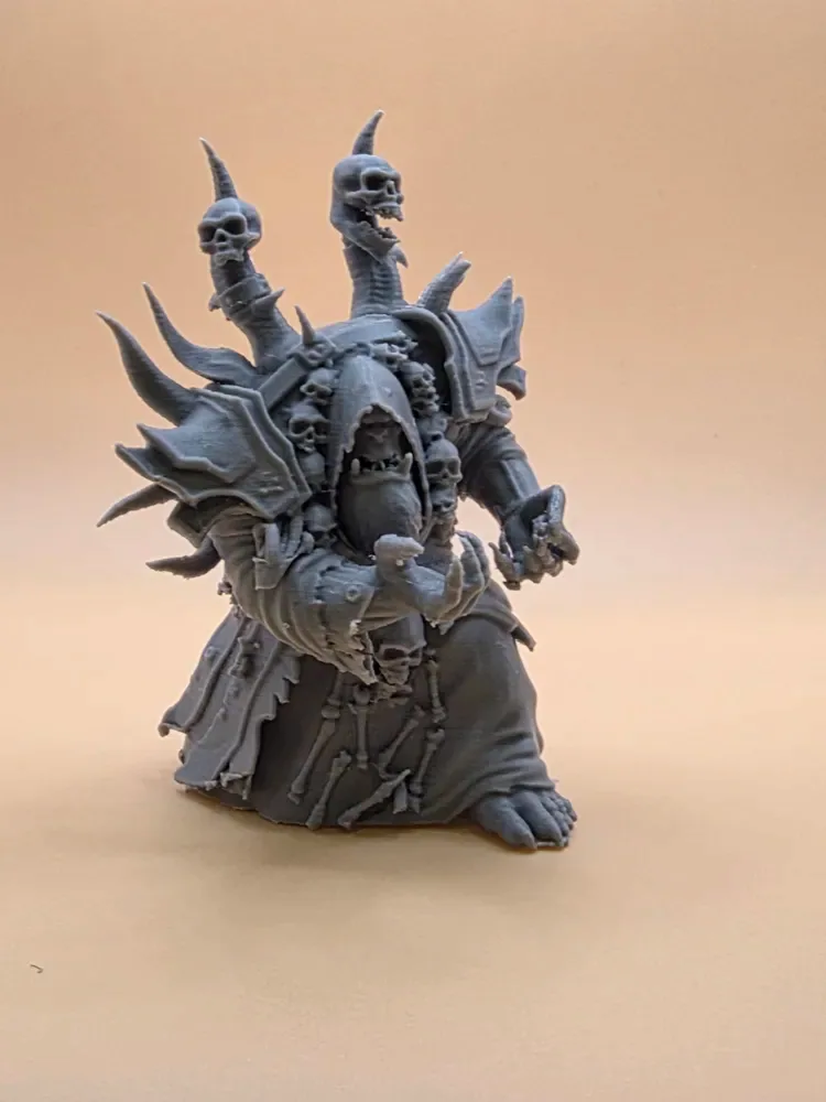 Gul'dan – Brujo de llamas viles (inspirado en WoW), vista 2